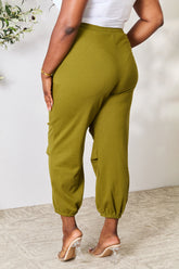 Culture Code Drawstring Sweatpants with Cargo Pockets - Trendy & Comfortable Fit